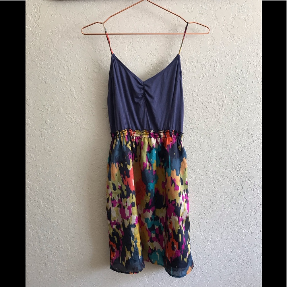 Watercolor dress